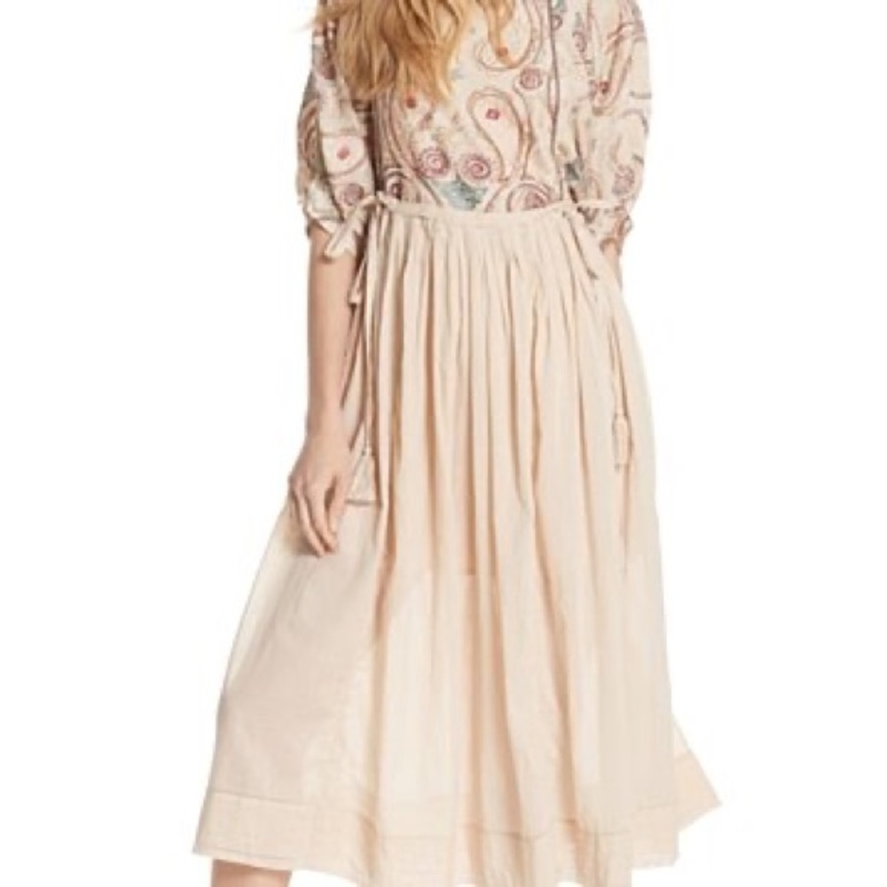 RARE FREE PEOPLE Midi Mesa Dress - Picture 2 of 7